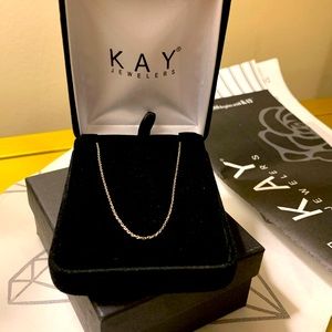 Kay Jewelers 925 Silver Cable Necklace